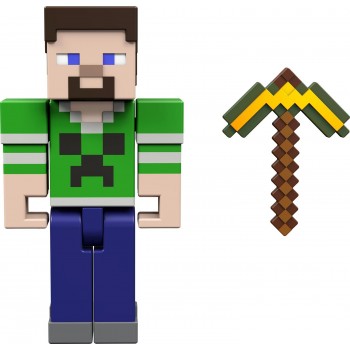 Mattel Minecraft Φιγούρες 8Εκ - Steve Deco Variant 1 GTP08 / HDV16 194735031801