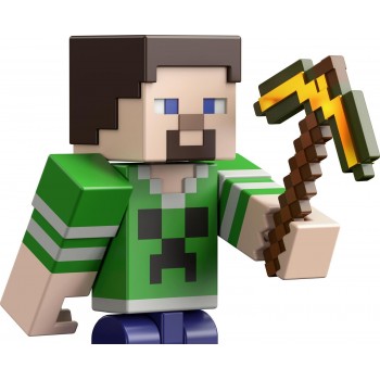 Mattel Minecraft Φιγούρες 8Εκ - Steve Deco Variant 1 GTP08 / HDV16 194735031801