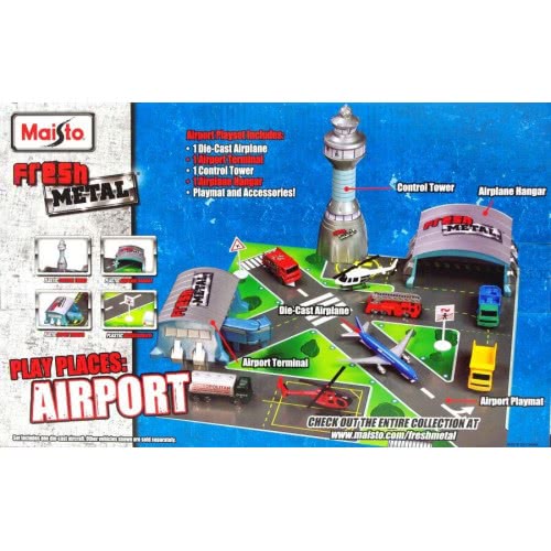 Maisto Fresh Metal Playset Αεροδρόμιο 11010 090159110101