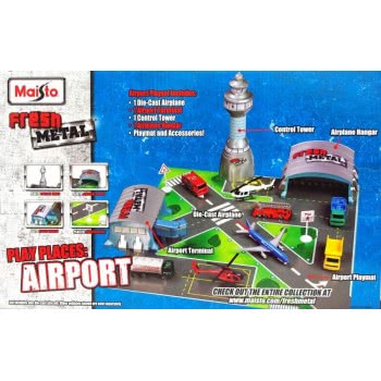 Maisto Fresh Metal Playset Αεροδρόμιο 11010 090159110101