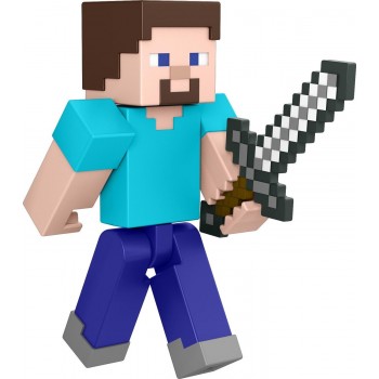 Mattel Minecraft Φιγούρες 8Εκ - Steve GTP08 / HFC27 194735037223