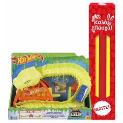Mattel Λαμπάδα Hot Wheels Toxic Viper Bridge Attack Playset Με 1 Αυτοκίνητο FNB05 / GTT70 