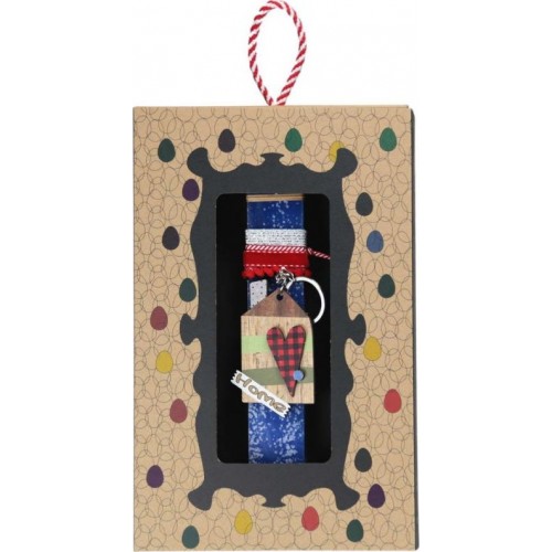 Χειροποίητα Είδη Lady 20 Keychain House - Blue Eortemar LA21202B 5212023217333