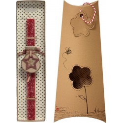 Χειροποίητα Είδη Star Landscape With Wood Slice - Red LA20068C 5212023241727