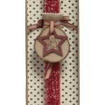 Χειροποίητα Είδη Star Landscape With Wood Slice - Red LA20068C 5212023241727