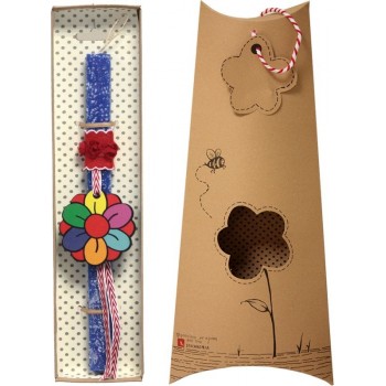 Χειροποίητα Είδη Flower Lady Colorful - Blue LA20069B 5212023241758