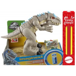 Mattel Λαμπάδα Fisher Price Imaginext Jurassic World Indominus Rex GMR16 
