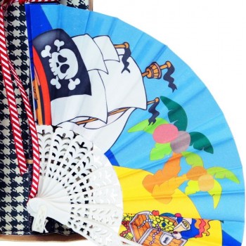 Χειροποίητα Είδη Lady Children's Fan - Gray LA22049E 5212023224324