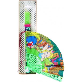 Χειροποίητα Είδη Lady Children's Fan - Leaves LA22049D 5212023224317