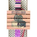 Χειροποίητα Είδη Lady Palette Coasters - Fuchsia LA22053E 5212023224638