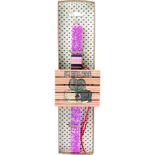 Χειροποίητα Είδη Lady Palette Coasters - Fuchsia LA22053E 5212023224638