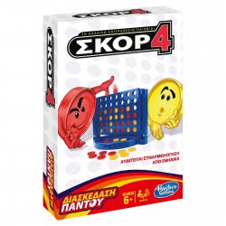 Hasbro Connect 4 Grab Και Go B1000 5010994868154