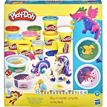 Hasbro Play-Doh Magical Sparkle Pack F3612 5010993954582
