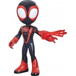 Hasbro Marvel Spidey And His Amazing Friends Supersized Miles Morales: Spider-Man Action Figure, Preschool Toy For Age 3 Up F371