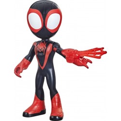 Hasbro Marvel Spidey And His Amazing Friends Supersized Miles Morales: Spider-Man Action Figure, Preschool Toy For Age 3 Up F371