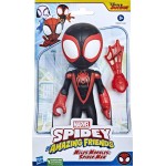 Hasbro Marvel Spidey And His Amazing Friends Supersized Miles Morales: Spider-Man Action Figure, Preschool Toy For Age 3 Up F371