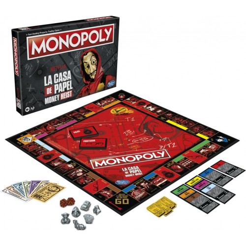 Hasbro Monopoly: Netflix La Casa De Papel / Money Heist F2725 5010993898442