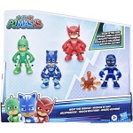 Hasbro PJ Masks Night Time Mission Glow-In-The-Dark Action Figure Set, 4 Figures 1 Accessory F2647 / F2836 5010993847679