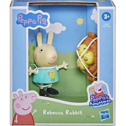 Hasbro Peppa Pig Peppas Adventures Fun Friends Preschool Toy, Rebecca Rabbit Figure, Ages 3 And Up F2179 / F2208 5010993837373