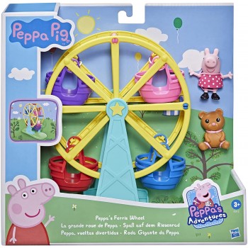 Hasbro Peppa Pig Peppas Adventures Ferris Wheel Playset Preschool Toy, With Figure And Accessory For Kids Ages 3 Up F2512 501099