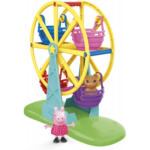 Hasbro Peppa Pig Peppas Adventures Ferris Wheel Playset Preschool Toy, With Figure And Accessory For Kids Ages 3 Up F2512 501099