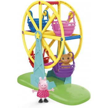 Hasbro Peppa Pig Peppas Adventures Ferris Wheel Playset Preschool Toy, With Figure And Accessory For Kids Ages 3 Up F2512 501099