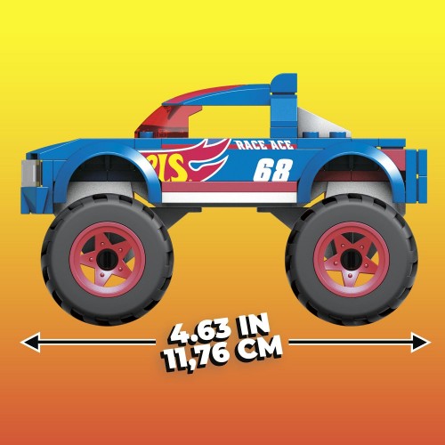MEGA Hot Wheels Mighty Monster Trucks (Race Ace And Gunkster) HHW80 / HDJ93 194735078301