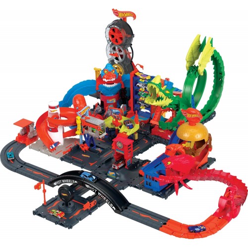 Mattel Hot Wheels Πιστες City Burger Drive-Thru HDR24 / HDR26 194735030125