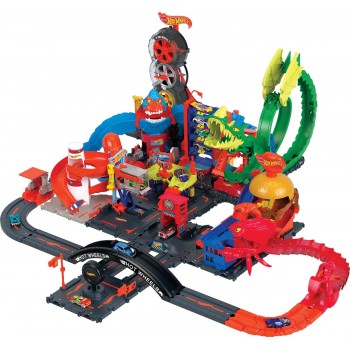 Mattel Hot Wheels Πιστες City Burger Drive-Thru HDR24 / HDR26 194735030125