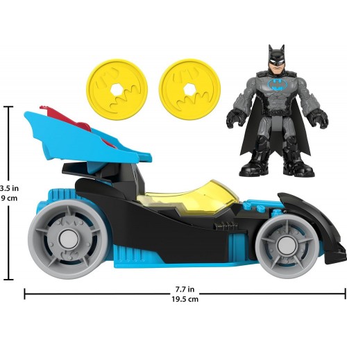 Mattel Imaginext - Batman Οχηματα DC Super Friends Bat-Tech Racing Batmobile M5649 / HFD48 194735038060