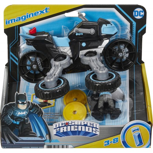 Mattel Imaginext - Batman Οχηματα DC Super Friends Bat-Tech Batcycle M5649 / GXX13 887961965070