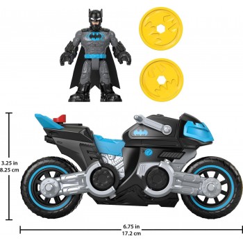 Mattel Imaginext - Batman Οχηματα DC Super Friends Bat-Tech Batcycle M5649 / GXX13 887961965070