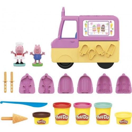 Hasbro Play-Doh Peppas Ice Cream Playset F3597 5010993979639