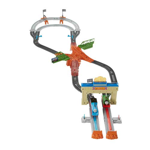 Mattel Thomas & Friends Trackmaster Motorized Railway Race Playset DFM53 887961175349