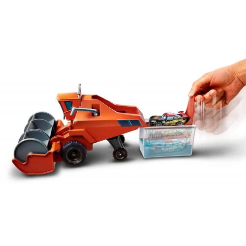 Mattel Disney Cars Μεγάλος Κυνηγός Φρανκ Με Αυτοκινητάκι Μακουιν Χρωμοκεραυνό DHF82 887961211115