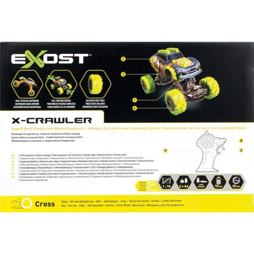 Exost X-Crawler Remote Control Car 7530-20634 4891813206347