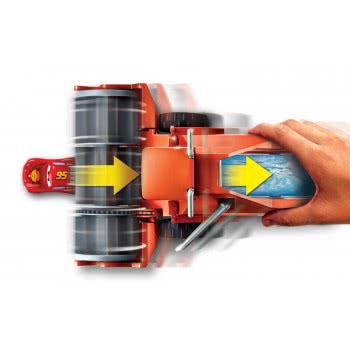 Mattel Disney Cars Μεγάλος Κυνηγός Φρανκ Με Αυτοκινητάκι Μακουιν Χρωμοκεραυνό DHF82 887961211115