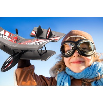 As company Flybotic Bi-Wing Evo Radio Control Airplane For Ages 8+ 7530-85739 4891813857396