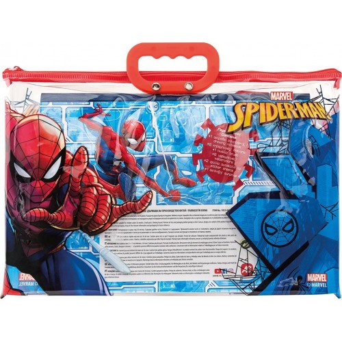 As company Σετ Ζωγραφικής Marvel Spiderman Σε Διάφανη Τσάντα Για 3+ Χρονών 1023-68003 5203068680039