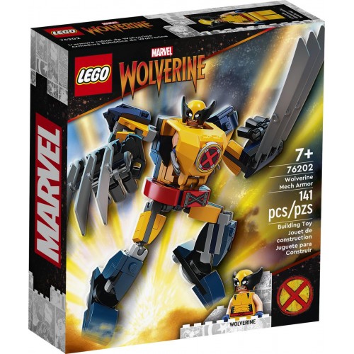 LEGO Marvel Super Heroes Ρομποτική Θωράκιση Γούλβεριν 76202 5702017154183