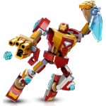 LEGO Marvel Iron Man Mech Armour Set, Collectable Figure, Avengers Building Toy For Kids 7 Plus Years Old With Minifigure 76203 
