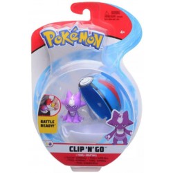 Jazwares Pokemon - Clip N' Go - Toxel And Great Ball Pkw0154 JW095057 191726382034