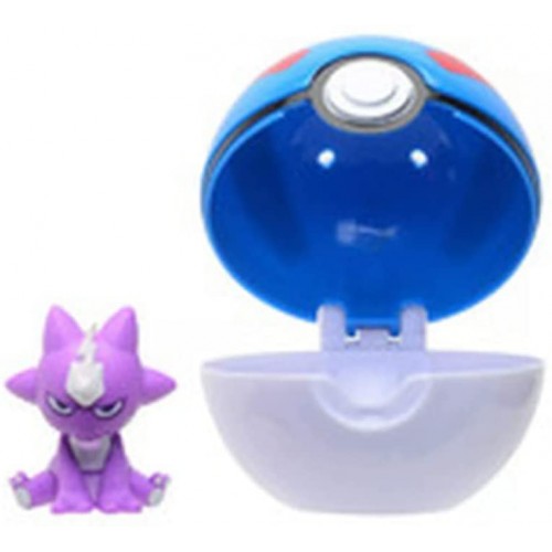 Jazwares Pokemon - Clip N' Go - Toxel And Great Ball Pkw0154 JW095057 191726382034