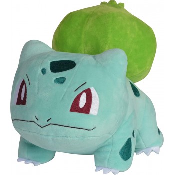 Jazwares Pokemon Bulbasaur Plush Stuffed Animal Toy - 8" - Ages 2+ JW003403 889933952255