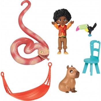 JAKKS PACIFIC Disney Encanto Doll Figure And Animal Friends, Δεντρόσπιτο Του Antonio (Encanto) 219354 192995219359