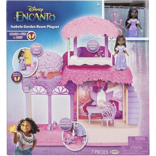 JAKKS PACIFIC Disney Charm Isabela's Garden Room Charm Puppen-Geschenk-Set 219364 192995219366