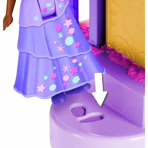 JAKKS PACIFIC Disney Charm Isabela's Garden Room Charm Puppen-Geschenk-Set 219364 192995219366