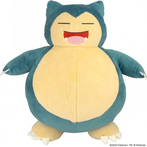 Jazwares Pokemon Snooze Action Snorlax, Blue JW000027 191726376774