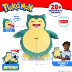 Jazwares Pokemon Snooze Action Snorlax, Blue JW000027 191726376774