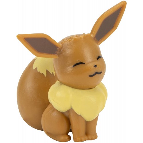 Jazwares Pokemon Figures Set 6 Pcs - 5-8 Cm Pokemon Figures, Evoli, Pikachu And More  JW002469-B 191726406891
